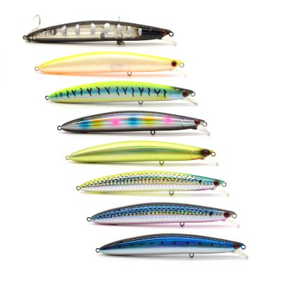 China ABS GASTORNI 125mm Action 19g Plastic Floating Minnow Fishing Lure Suspending Hard Bait Hook Antirust Quality Hard Fishing Lure for sale