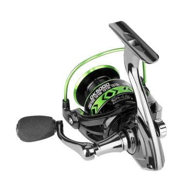 China New LEFT HAND Fishing Reel All Metal Reel Handle Double Metal Squid Saltwater Carp Fishing Reel Coil Spinning Reel for sale