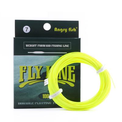 China Wholesale 100FT Weight Fly Forward Float Fishing Line Sink Tip Float Marker With Fly Leader Line for sale