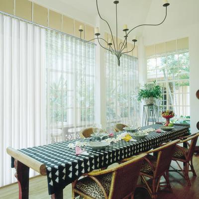 China Protect Privacy Deluxe Vertical Blinds Roller Motor Screens And Room Dividers For Interior for sale