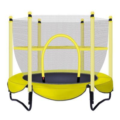 China With Protective Fitness Net Trampoline With Elastic Springs Kids Safety Around Bed Trampoline Jumping Kids for sale