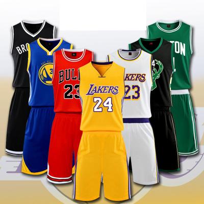 China Latest Design Breathable Basketball Tank Tops Clothing Shorts Basketball Wear Uniform Tank Tops for sale