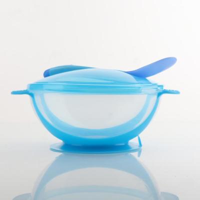 China BPA Free Promotional Gifts Food Grade Baby Training Bowl Silicone Baby Suction Bowl for sale