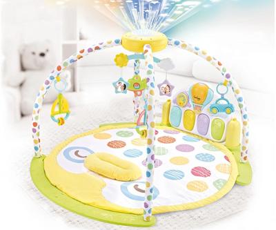 China With Projector Baby Play Gym Eco-friendly Non-Toxic Mat With Projector And Piano Music for sale