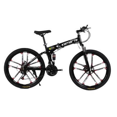 China Popular Folding Bike Adults Mountain Bike Full Suspension Foldable Bicycle for sale