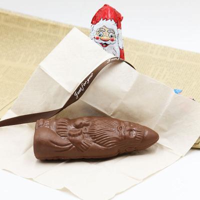 China Christmas chocolate and sweet piece of santa claus chocolate for sale