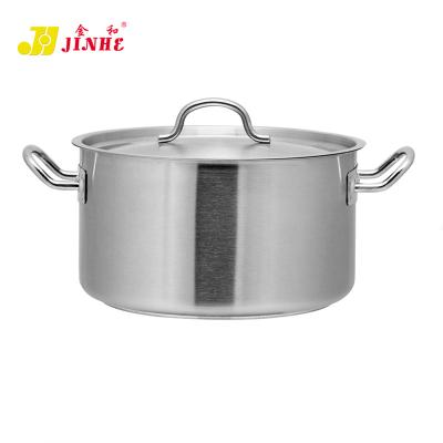 China JINHE Sauce Pans Sustainable Cast Iron Deep Set Traditional Cookware Aluminum Large Pan for sale