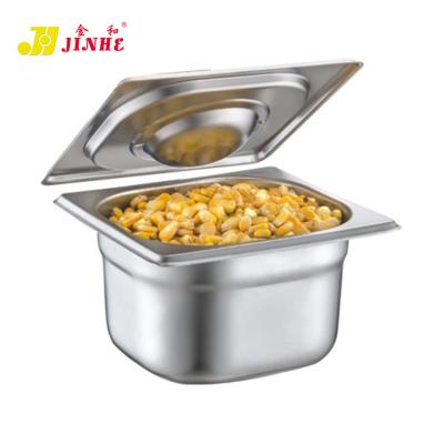 China EU/US/PC/Non-stick/Perforated Customized Restaurant and Hotel Stainless Steel Containers Gastronomic GN Pan for sale