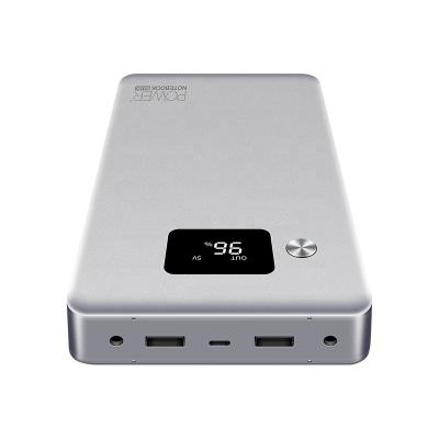 China Support Fast Factory Charging DC Laptop Power Banks 80000mah 296w 9V 12V Silver External Portable Power Bank for sale