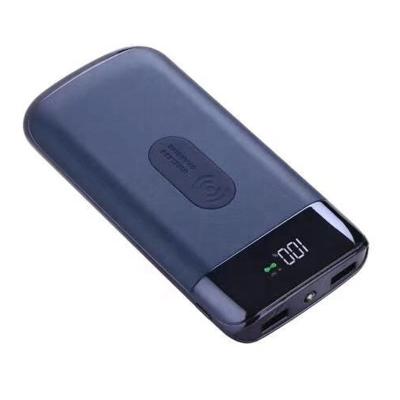 China Fast Support Dual 10000mAh USB Port Popular Wireless Portable Power Bank Mobile Charger for sale