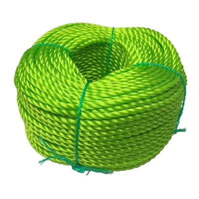 China PE Assorted Color Twisted Polyethylene Packing Rope for sale