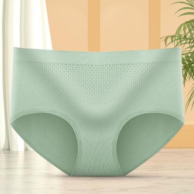 China Best Selling Antibacterial In Aisa Southeast Comfort Breathable Underwear 3 Layer Cotton Antibacteriano Traceless Nylon Panties For Women for sale