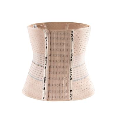 China OEM Body Shaper Waist Trainer Corset Solid Color Solid Color Belly Trimmer Bernapas Comfortable Women QUICK DRY Slimming Shaper for sale