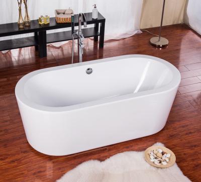 China cUPC freestanding bathtub with feet seamless joint finish oval acrylic tub for USA Canada for sale