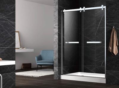 China Hinge tempered glass shower doors,unique hinge shower door,tempered shower enclosure for sale