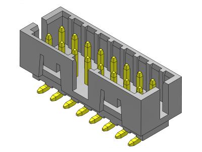 China 2.00mm Box Header Connector SMT Header Connector 2AMP 2*5-2*25Pin for sale