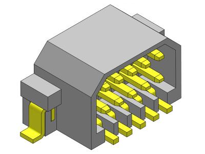 China Pitch 1.00mm Board To Board Connector SMT BTB connector 10-30Pin LCP zu verkaufen