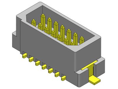 China Pitch 1.00mm SMT Board To Board Connector Male Surface Mount Power Connector for sale