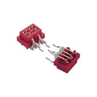 China PCB Receptacle Dip Type Connector 1.27mm*1.5mm Female Right Angle à venda