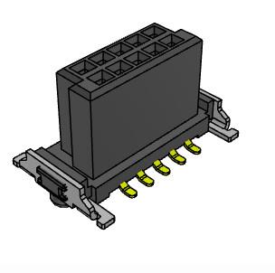 China 1.27mm High Speed Board To Board Connectors Floating Board To Board Connector SMT à venda