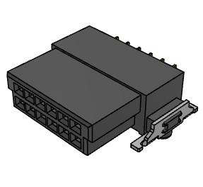 China Floating High Speed Board To Board Connectors Female Right Angle 90 Degree à venda