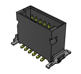 China SOYOUNG High Speed Board To Board Connectors 1.27mm Floating Connector for sale