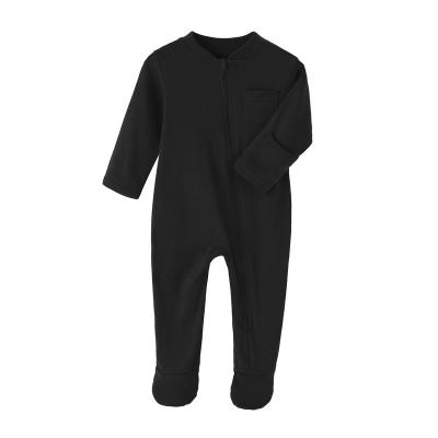 China High Quality Eco-friendly Factory Breathable Directly For 0-12m Newborn Baby Romper Organic Baby Bodysuit for sale