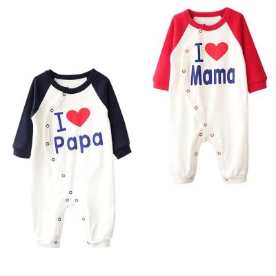 China Comfotable Wholesale Newborn Unisex Pajamas Organic Cotton For 0-12m Baby Sleepsuit for sale