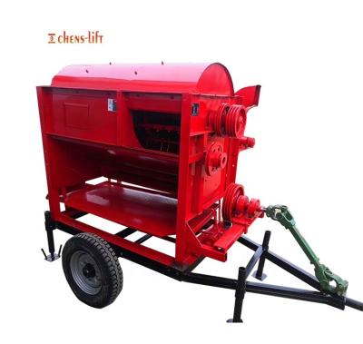 China Machinery Repair Shops PTO Type Mini Manual Wheat Sunflower Thresher With Electric Motor for sale