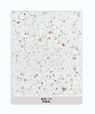 China Modern terrazzo table top for hotel terrazzo light colors decoration and kitchen countertop table for living room dinner terrazo table for sale