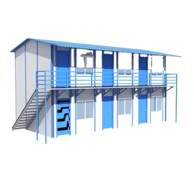 China Low Cost Modern Modern K Type Works Prefab Houses for sale