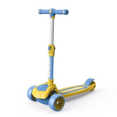 China Child Manufacturer Spot Popular 3 Wheels Folding Transport Toy Mini Child Kick Scooter From China for sale