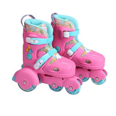 China Skate Scooter Best Selling High End Pink And Blue Loose Roller Skate Pad Speed ​​And Roller Skates Set For Kids for sale