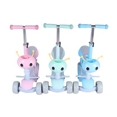 China Child Children's Scooter Three In One Baby Can Sit Across Cute Creative Scooter Scooter for sale