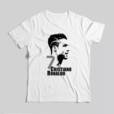 China Online Shopping Alibaba T-shirt Cristiano Ronaldo T-Shirt Anti-Shrink for sale