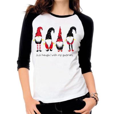 China Just Hangin' Shrink With My Gnomies Printed Long Sleeve T-Shirt for sale