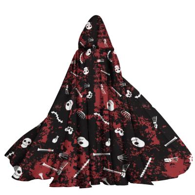 China Halloween Costume Kids Cheap Factory Price Kids Cosplay Cloth Blanket Print Baby Costume Halloween Coat With Good Service for sale