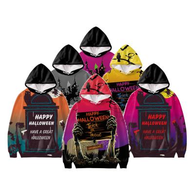 China Anti-Wrinkle New Arrive Halloween Hoodies Long Sleeve Men Custom Design Hoodie Pullover Sweatshirt For Wholesale for sale