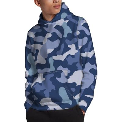 China Hot Sale Camouflage Pattern Tracksuits Hoodi 100% Polyester Hoodie Anti-Wrinkle Cool Hoody Premium Hip Hop Thick for sale