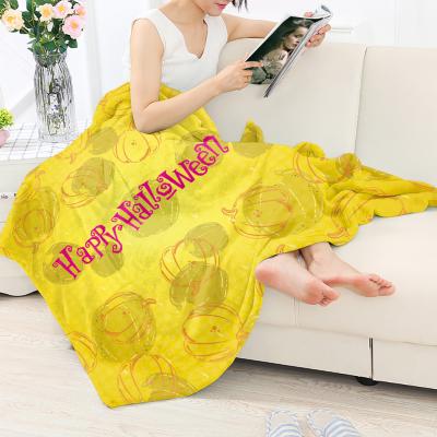 China Hot Sale Anti Dust Mite Plant Sauna Party Halloween Pop It Cotton Baby Blanket Knitted Newborn For Home Sunscreen for sale