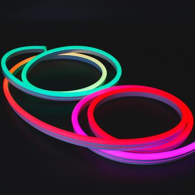 China LANDSCAPE China Manufacturer Custom Supper Bright Waterproof Outdoor RGB Led Flex Smd 5050 Neon Light for sale