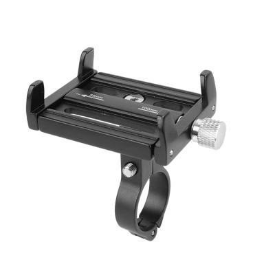 China Can install on about 25mm-31.8mm flexible handlebar aluminum alloy bicycle handlebar baby car mobile phone holder bicycle mount for sale