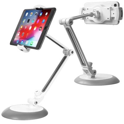 China 360 Degree Rotating Adjustable Tablet Stand Sturdy Construction Ready Shipping Multiple Holder For Tablet for sale