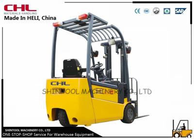 China Loading  electric powered forklift 1.5T  , warehouse forklift trucks for sale