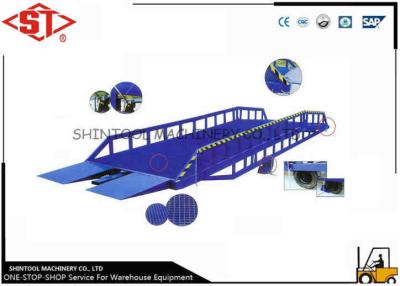 Cina Rampa di caricamento mobile del contenitore del carrello elevatore di capacità di carico 8000kg in vendita