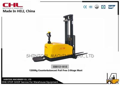 China CHL-Materiaal die Elektrische Palletstapelaar van 1.6 toncounterbalance palletstapelaar overhandigen Te koop