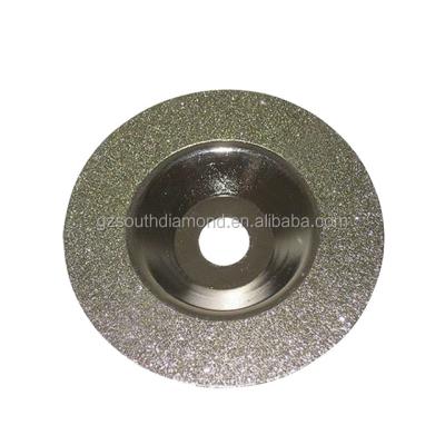 China High Quality Grindind Stainless Steel Abrasive Vacuum Brazed Diamond Grinding Wheel Specification for sale