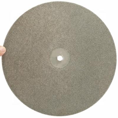 China Hot Selling Ferrous Metal Gem Polishing Lapping Disc 450mmdiamond Fat Lapping Disc Lapping for sale