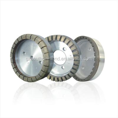 China Ferrous Metals Segmented Sintered Diamond Lap Polishing Wheel For Glass Edging for sale