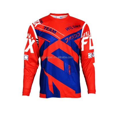 China Breathable Revn Moto Customs 180 Long Sleeve Bicycle Jersey Cycling Downhill Enduro Mtb Shirt T-shirt Camiseta Motocross MX Mountain Bike for sale